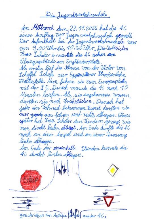 Bericht Radfahrausbildung Nr.2