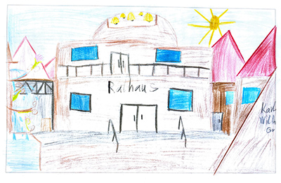 Besuch Rathaus Berichte 4a 4