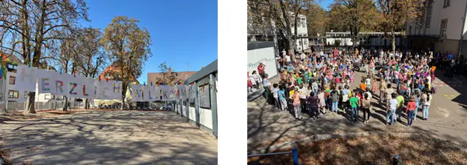 Schulanfänger willkommen